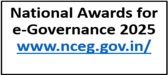 National Awards for e-Governance 2025